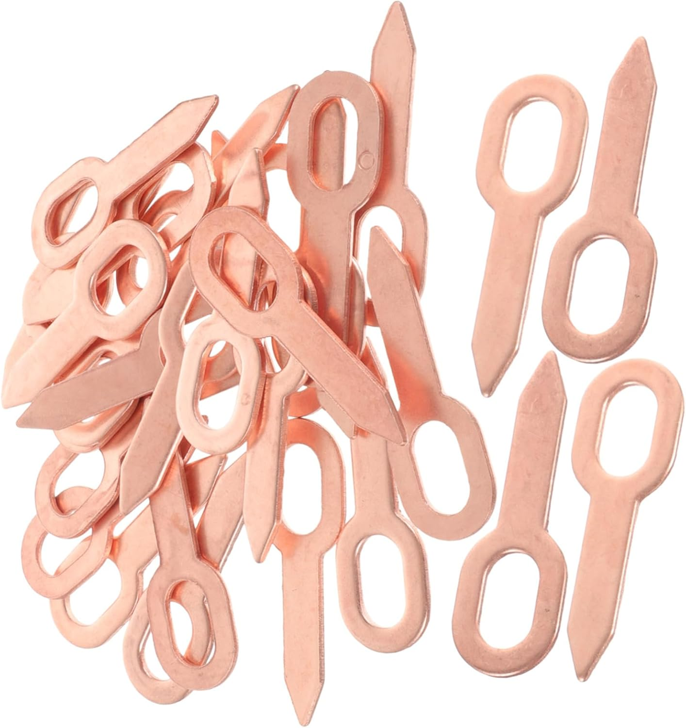 WOONEKY 100Pcs Ring for Soldering Panel Ring for Car Spot Welder Spot Welder Dent Puller Dent Pulling Washer Dent Puller Rings for Spot Welding Welder Dent Repair Kit Car Lifter image number 1