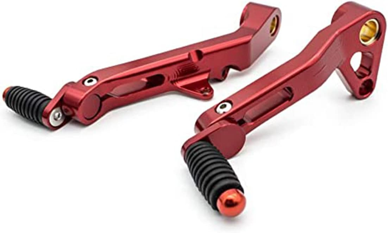 PROCNC Motorcycle Brake Clutch Gear Pedal Lever Pour for Ducati Monster 821 1200 1200R 2014 2015 2016 2017 2018 2019 (Black)