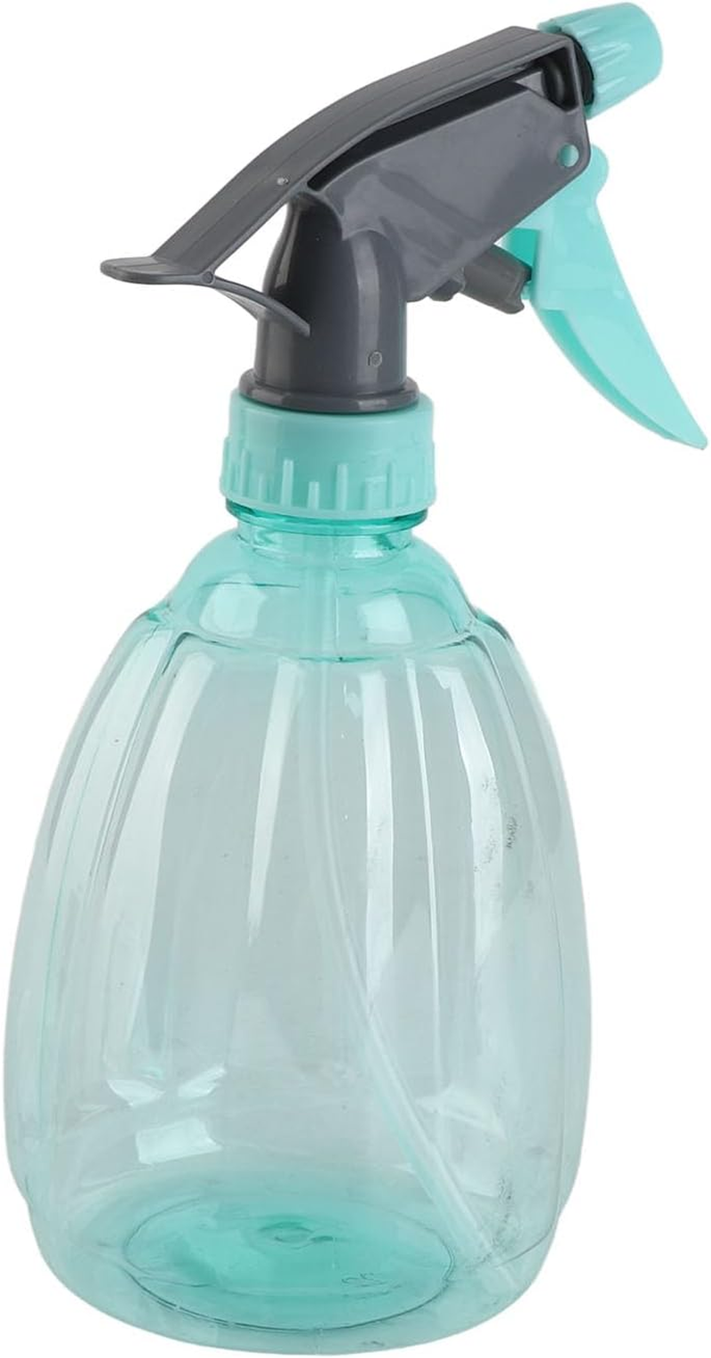 Spray Bottle Plastic 500Ml Adjustable Nozzle Trigger Handle Water Spray Bottle for Watering Plants Compact and Portable for Home Gardens and Indoor Potted Plants (Green) - Orange image number 4