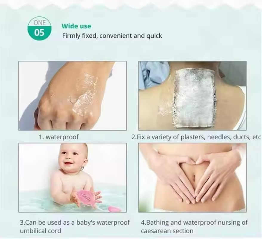 Xenon plus - the Advanced Protective Film for Tattoos: Maximum Protection, Optimal Healing and Absolute Comfort 15 X 5