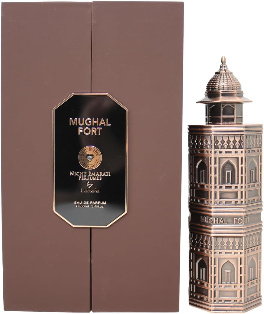 Lattafa Unisex Niche Emarati Mughal Fort Eau De Parfum Spray, 100 Ml image number 4