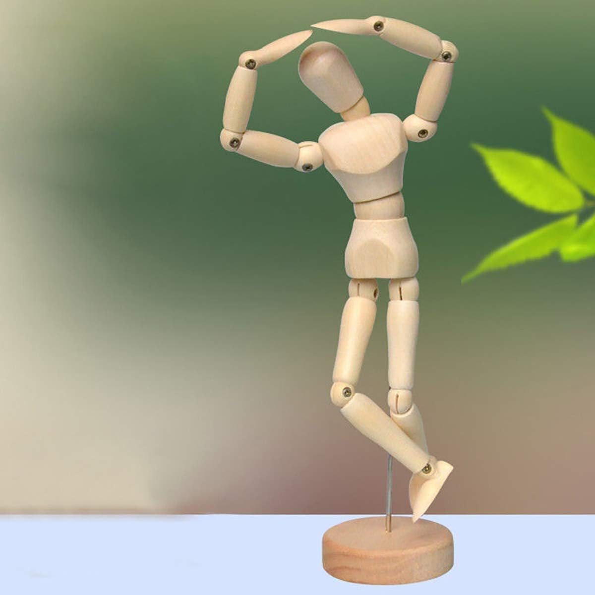 Gazelle Trading Artist Wooden Manikin Mannequin Sketching Lay Figure Drawing Model Aid Human Figure Artist Draw Painting Model Mannequin Jointed Doll image number 5