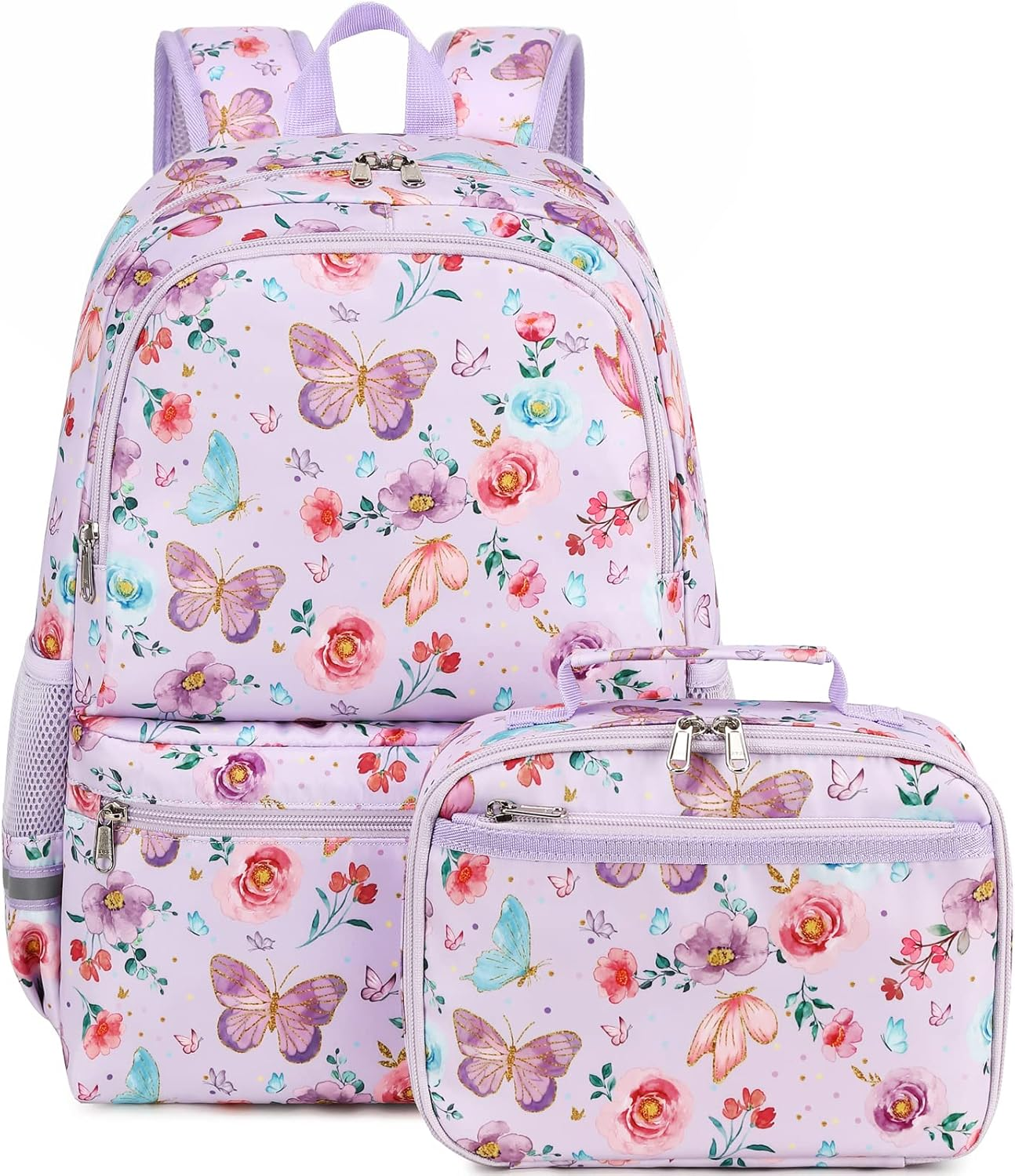 DSIUE School Backpacks for Girls and Boys Kids Backpack with Lunch Box Elementary Back Pack Bookbag