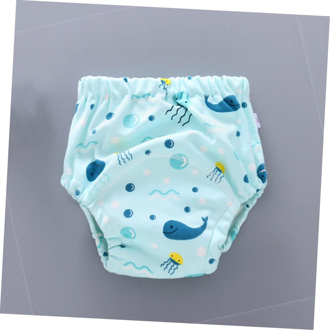4Pcs Cotton Training Pants for Toddlers Breathable Diapers Nappy Pants Potty Learning for Boy Girl Washable image number 6