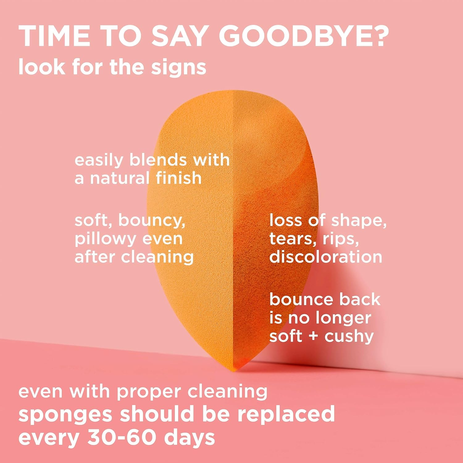 Real Techniques Miracle Complexion Sponge, 4 Pieces image number 1