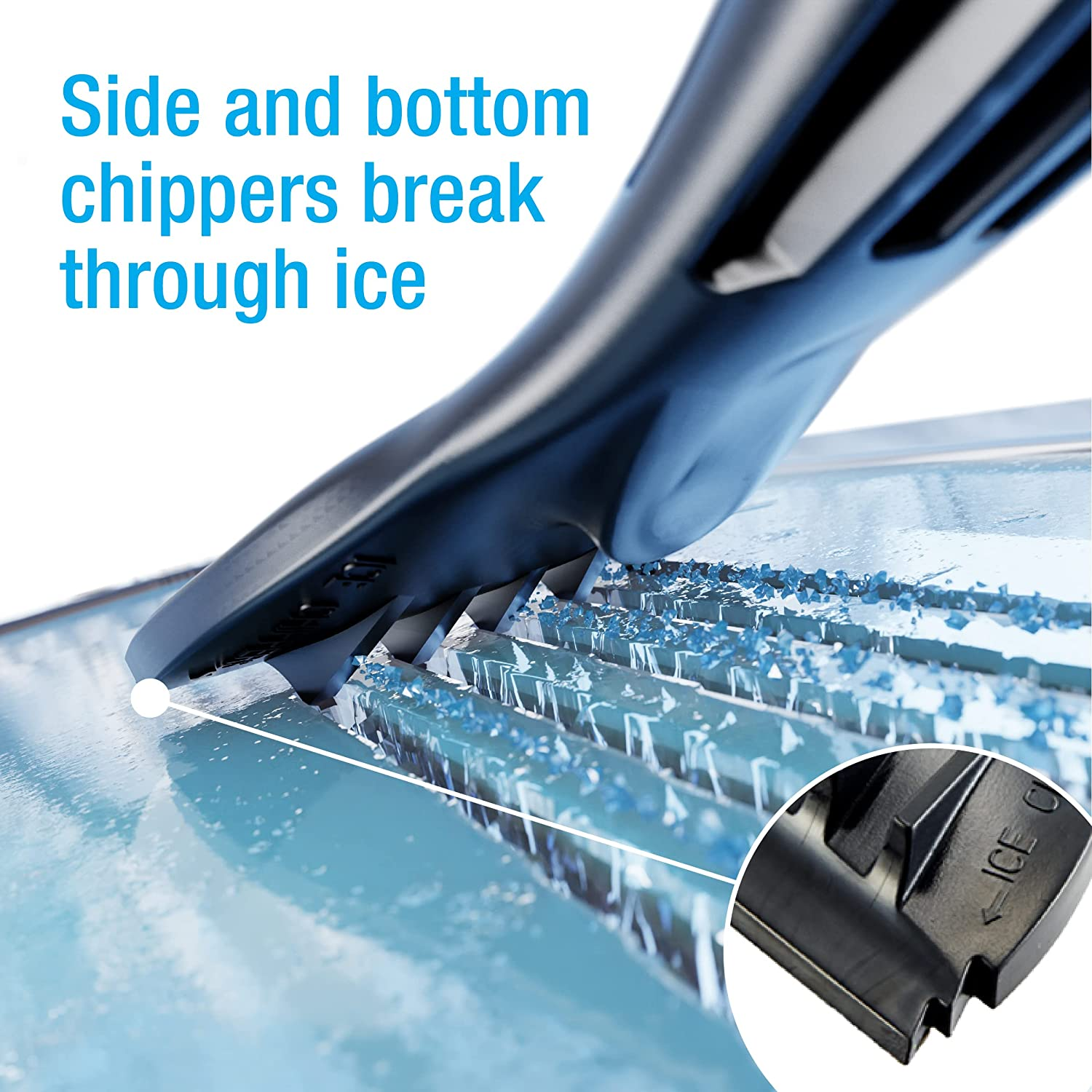 Subzero 16211 10" Ice Ripper Ergonomic Scraper image number 1