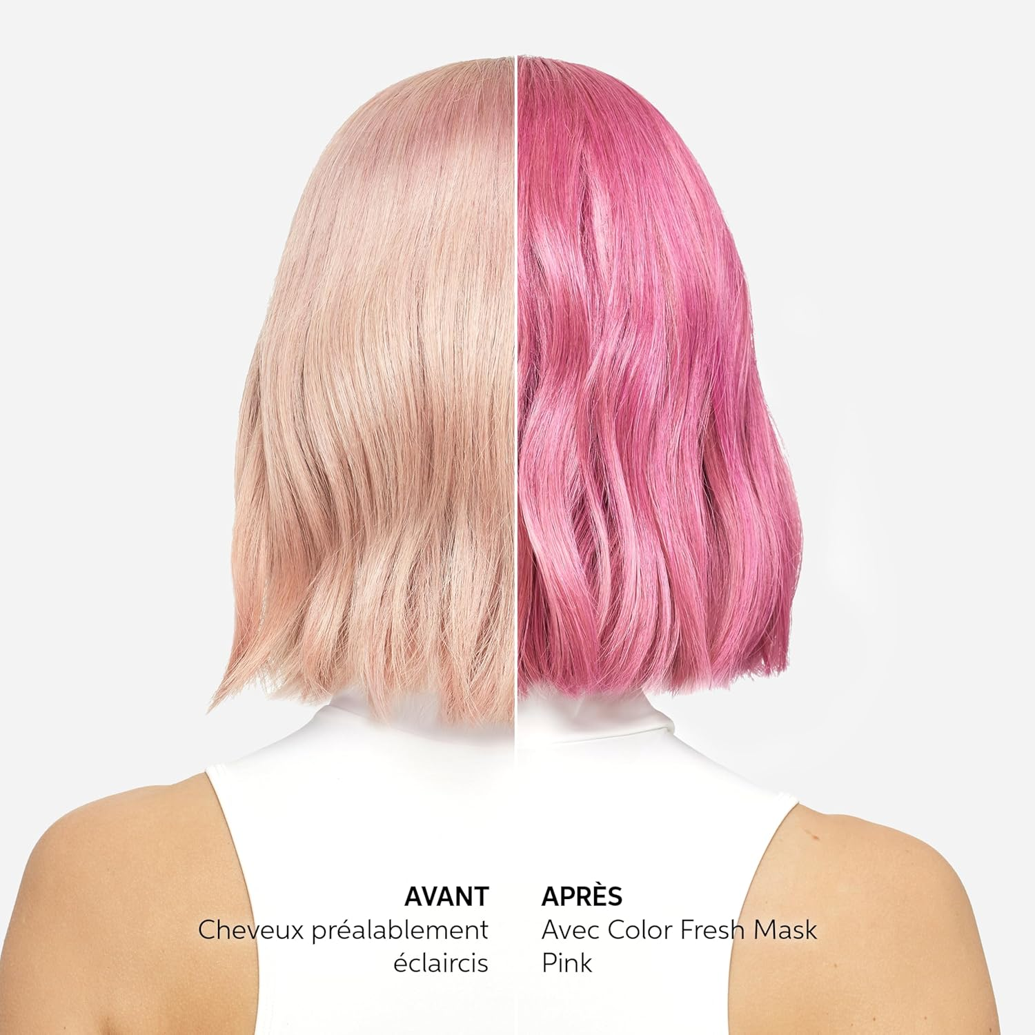 Wella Professionals Pink Color Fresh Mask - Color Depositing Hair Mask and at Home Hair Glossing Treatment - 150Ml image number 6