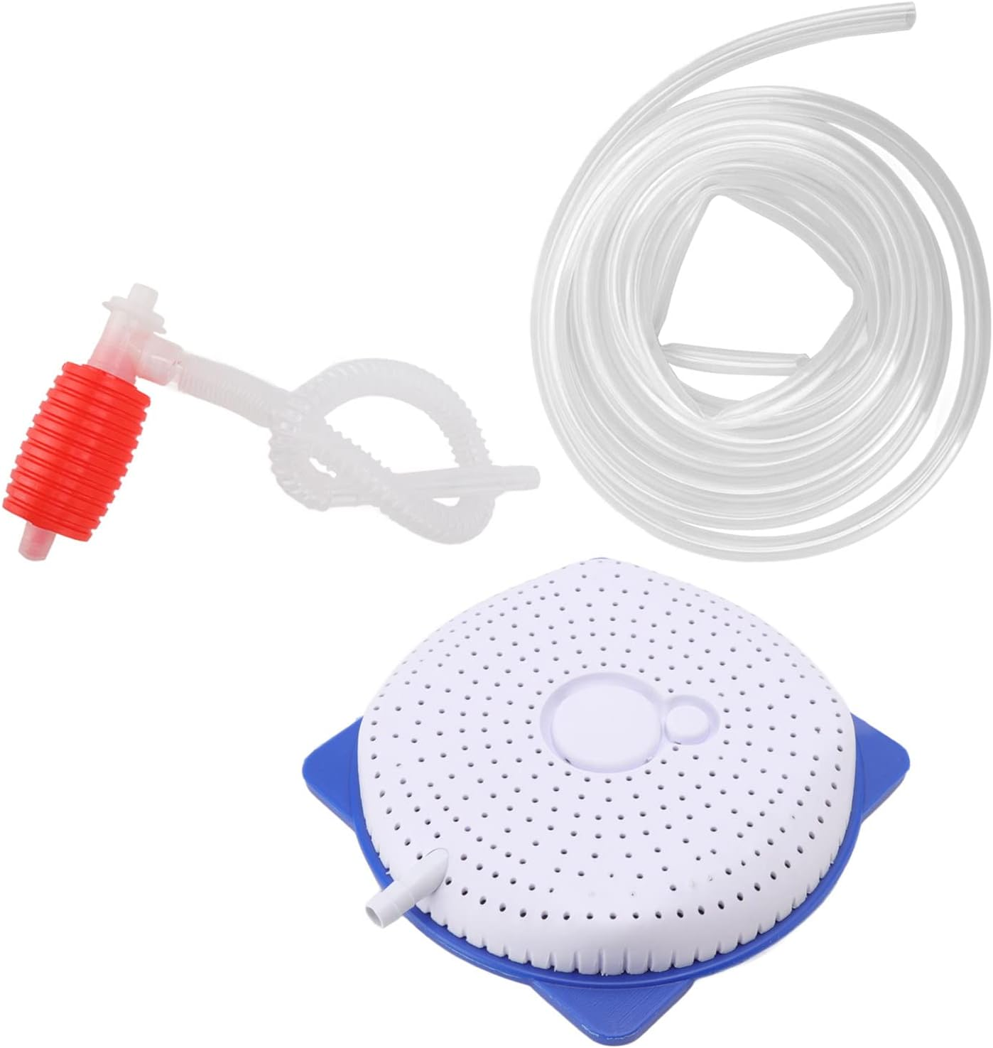 Fafeicy Pool Cover Drainer Automatic Pool Cover Drainer, Automatic Water Siphon Plastic Pump Portable Water Siphon Pump for Swimming image number 2