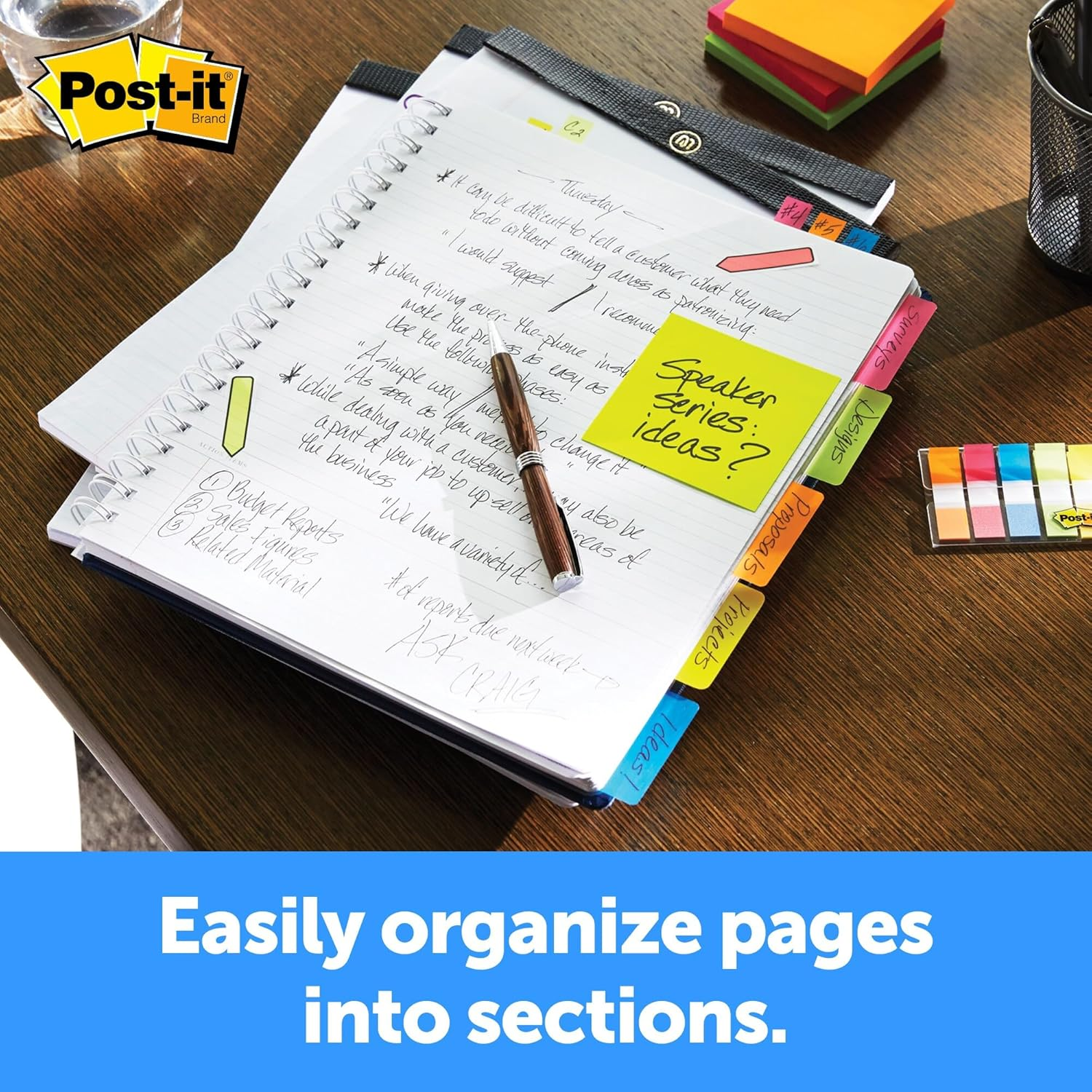 Post-It Filing Durable Tabs 50.8Mm X 38.1Mm 686-PWAV image number 4