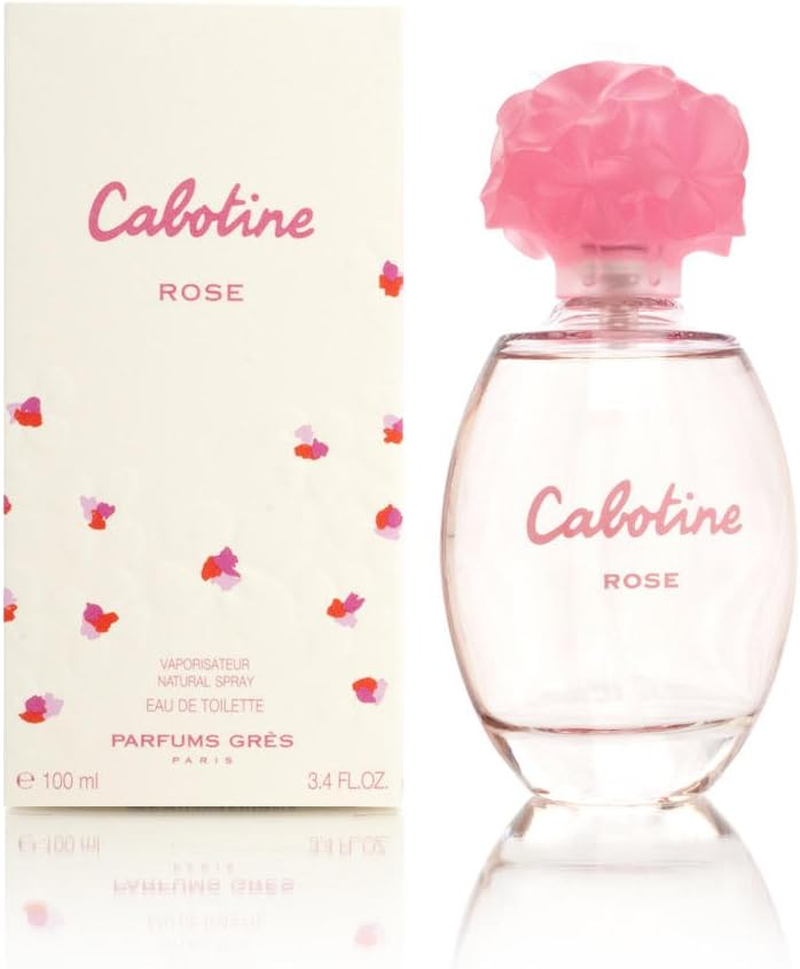 Parfums Gres Cabotine Eau De Toilette Spray for Women, Rose, 100Ml