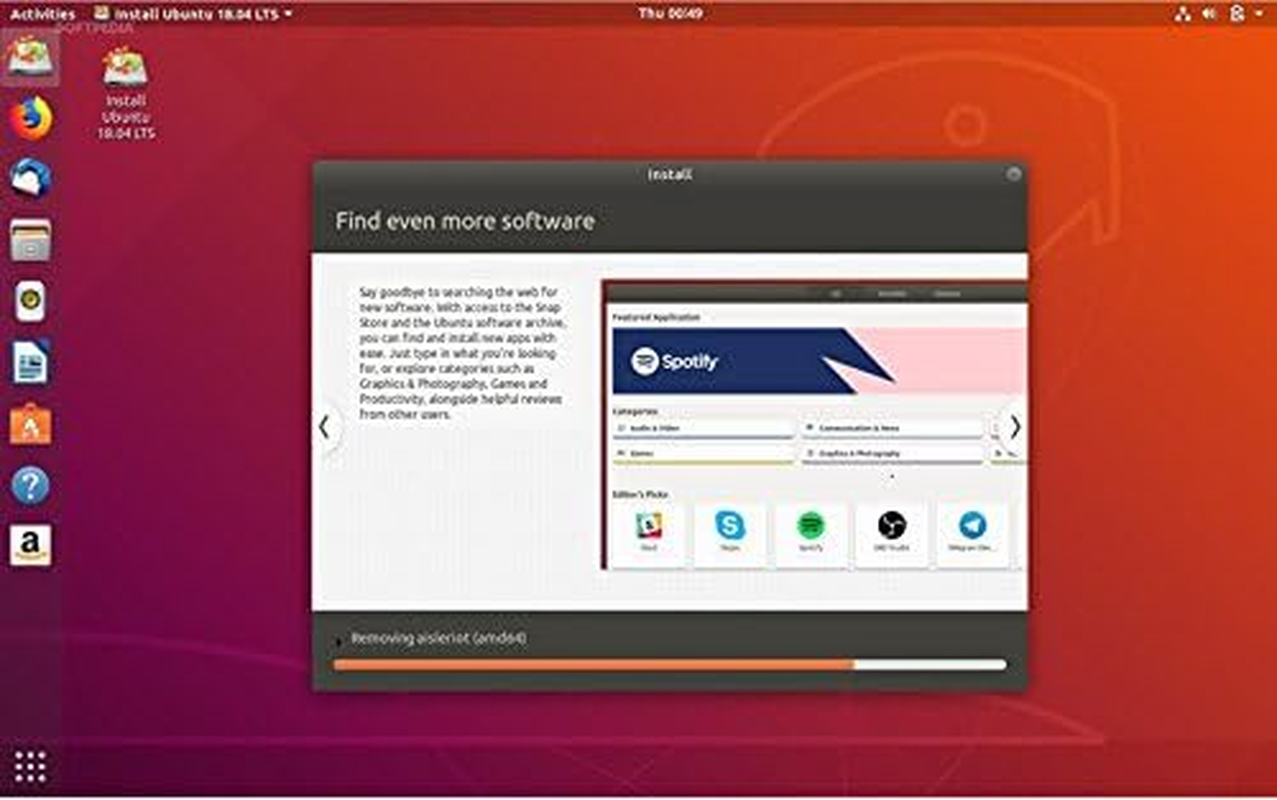 Ubuntu Linux 18.04 DVD - OFFICIAL 64-Bit Release - Long Term Support
