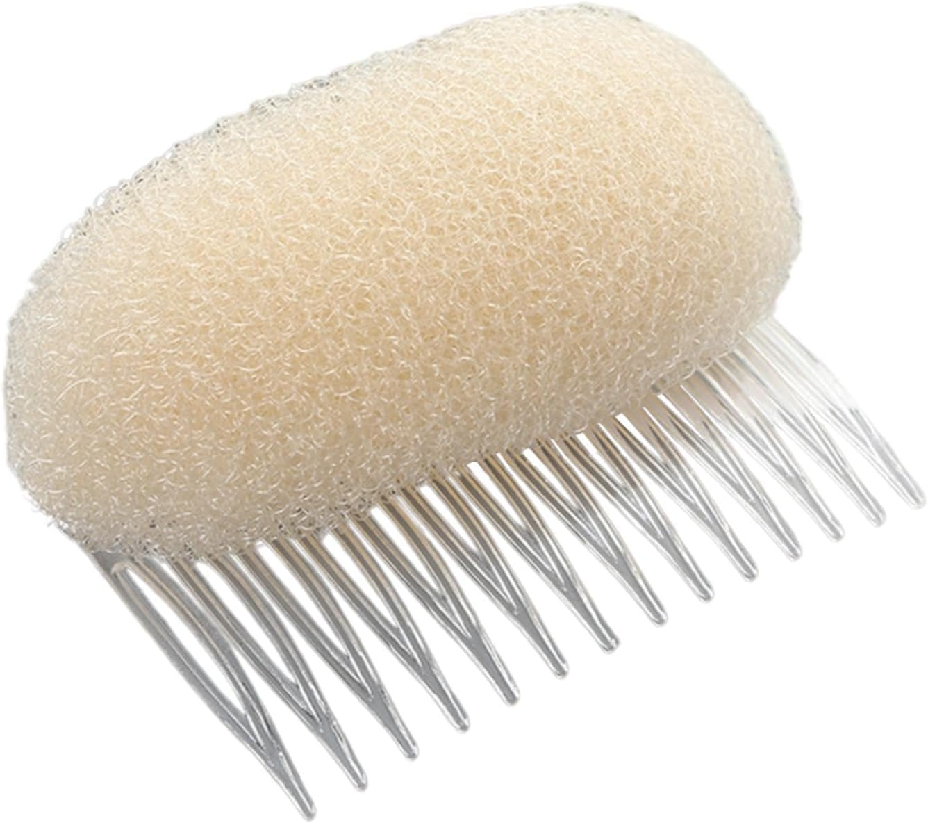 Harayaa Volume Bump Hair Piece Volume Hair Styling Set Professional Hair Volume Bump Inserts for Salon, White, S