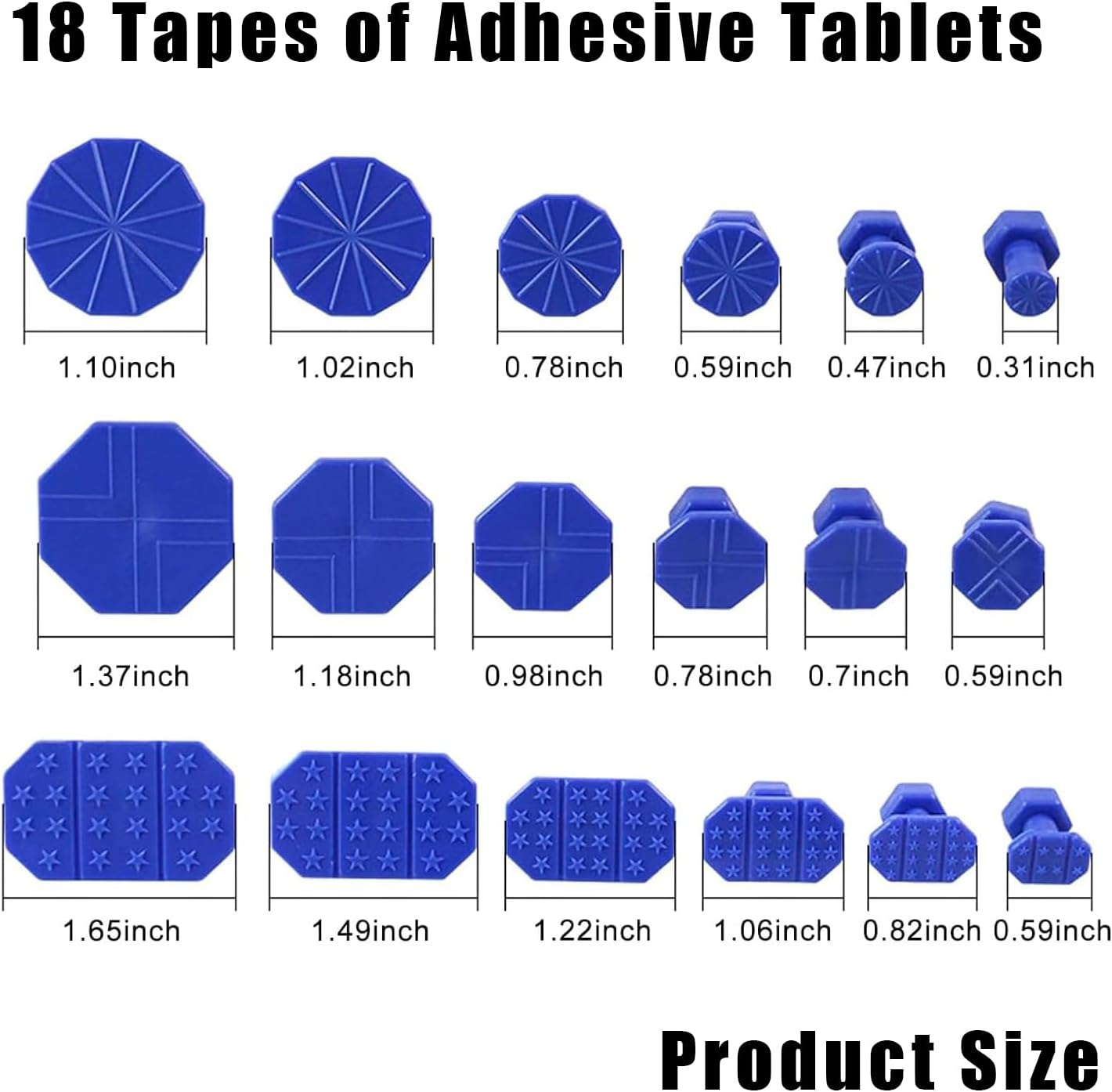 Professional Car Dent Puller Kit Silver T Shape Puller, Universal Tool for Auto Hail Damage Repair, Dent Detach Sheet Suction Cup Puller Repair Kit Non-Destructive Dent Removal (1) image number 5