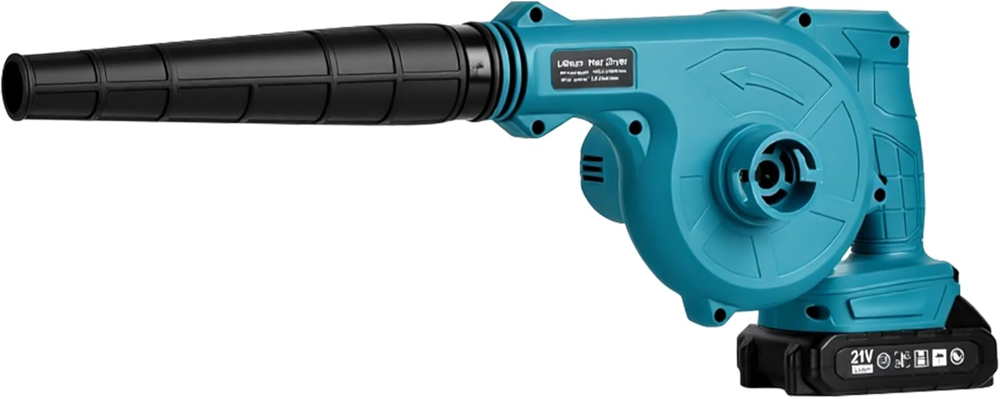 2 in 1 Cordless Leaf Blower & Vacuum, Powerful Motor with 2 Rechargeable Batteries, Lightweight Handheld Design for Home, Garden, Car Cleaning image number 5