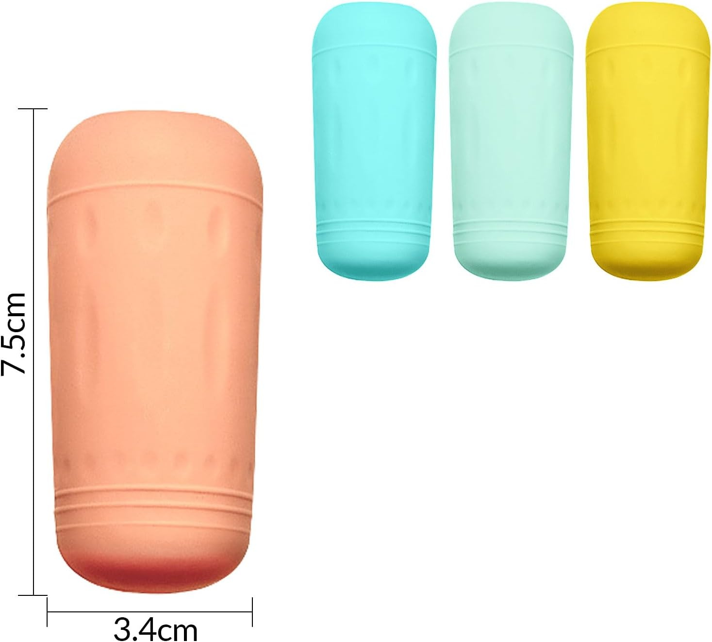 10 Pack Silicone Bottle Covers, Leak Proof Toiletry Skins Silicone Travel Bottle Covers for Liquids (Green) - Green image number 3