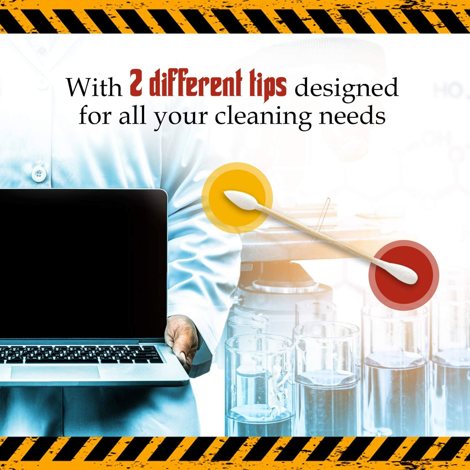 Ecomop Looped-End Mop Head, Recycled Fibers, Extra Large, Green, PK12