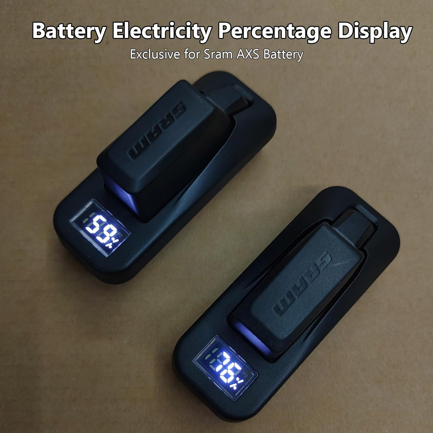 Battery Percentage Display Tester/Monitor for SRAM AXS RED Etap Battery, Test Battery Percentage, Quick Display Leave Percentage image number 4