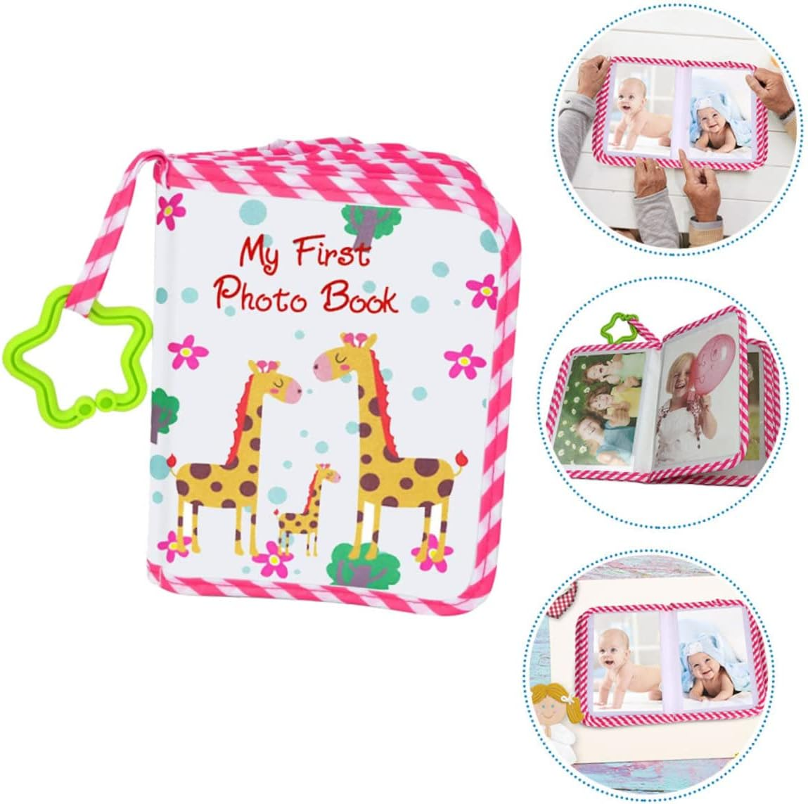 JOINPAYA Album Baby Picture Scrapbook: Baby Picture Album My First Photo Album Personalized Baby Photo Book Personalized Baby Book Milestone Book Photo Albums Books Toddler Cloth