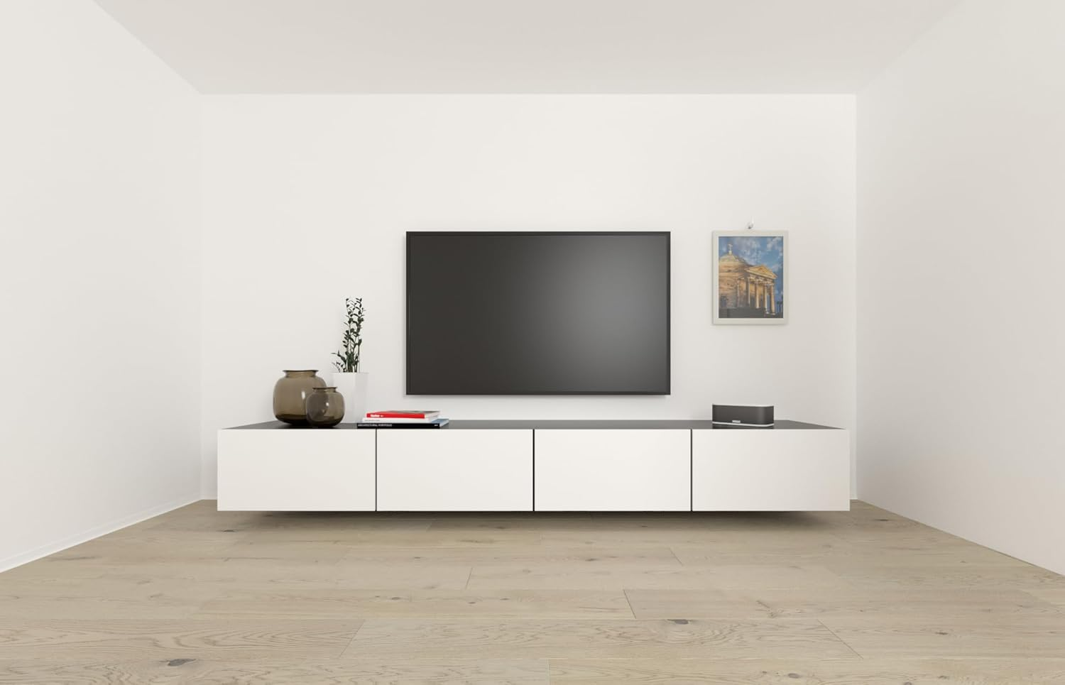 Fischer Duohm 5 X 55 S TX Cavity Dowels with Metric Panhead Screw and TX Drive for Fixing TV Brackets, Lights, Wall Shelves, Etc. in Panel Building Materials, Pack of 25 image number 4