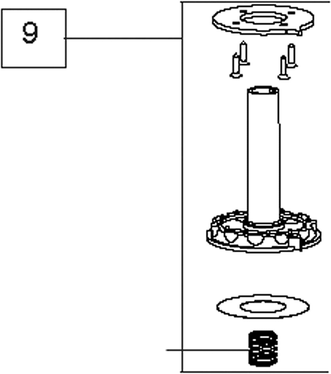 Winegard RP-6300 Directional Handle Hardware - White image number 1