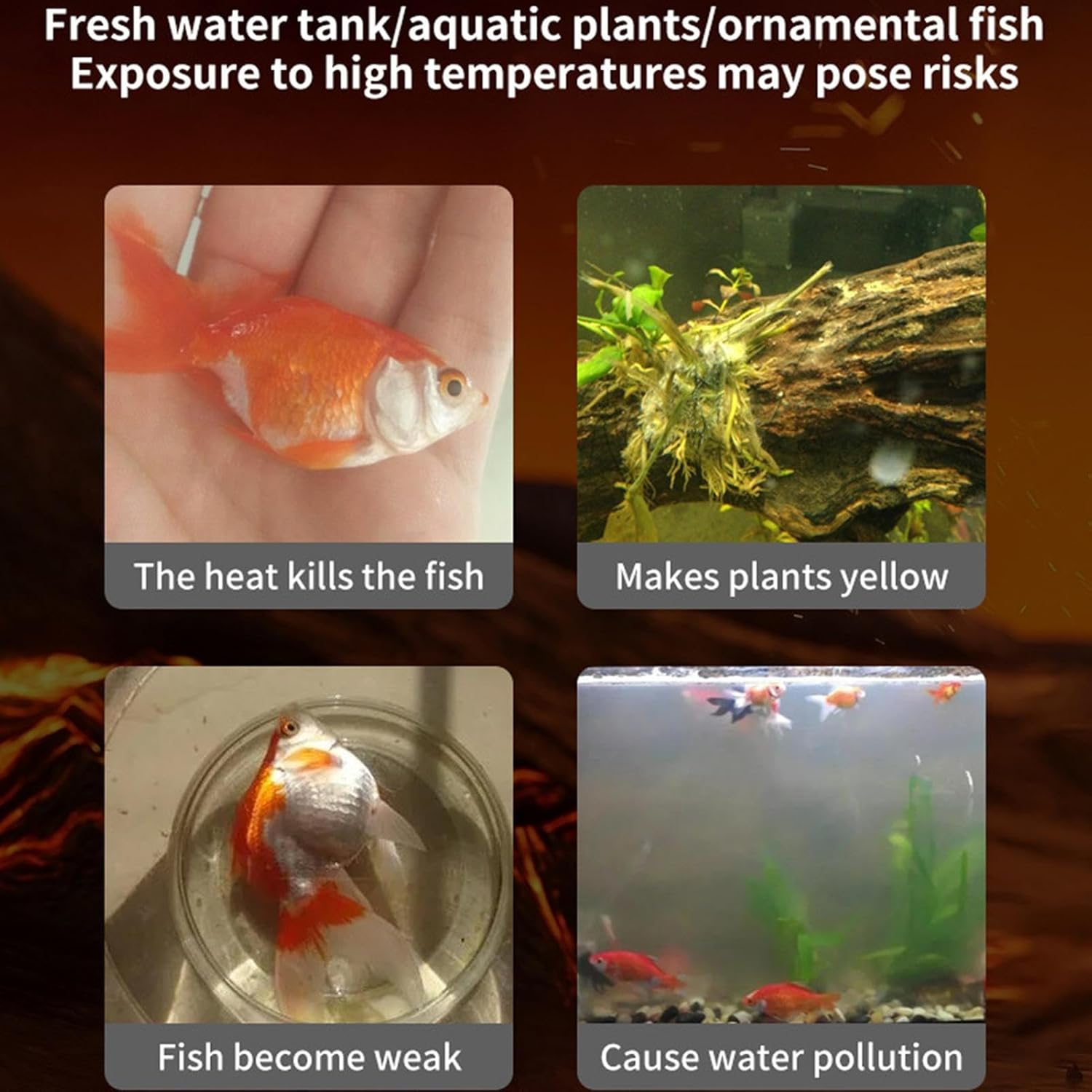 Wezalget Aquarium Fan | Aquarium Cooler | Small USB Accessories Improve Circulation for Pets image number 5