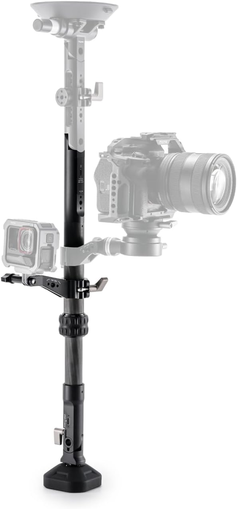 Tilta Hydra 100 Cm (3.3 Ft) Adjustable Support Post | Vehicle Interior Camera Mount | 100W Power Pass-Through via USB-C | Compact, Stable, and Fully Adjustable | Compatible with Hydra Accessories image number 2