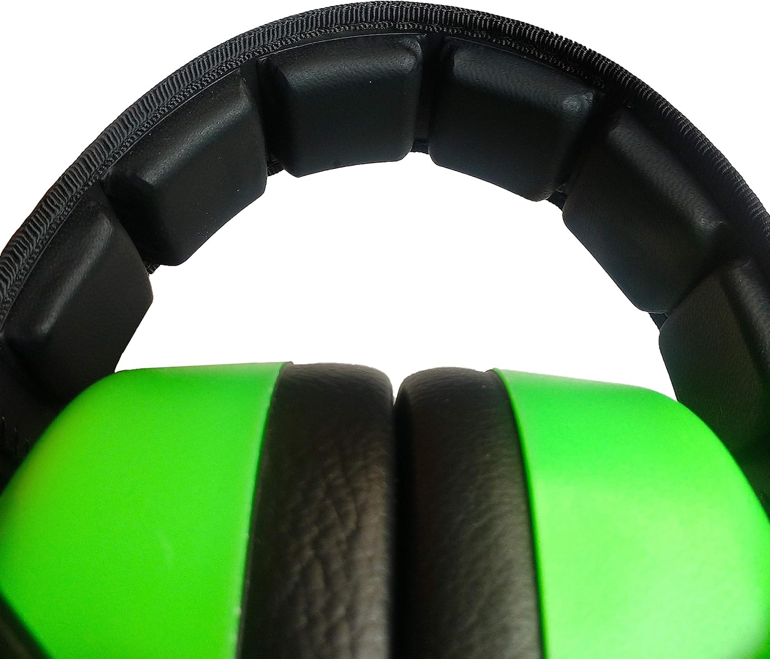 DECIBEL DEFENSE Professional Safety Ear Muffs 37Db NRR - the HIGHEST Rated & MOST COMFORTABLE Ear Protection for Shooting & Industrial Use - PROFESSIONAL HEARING PROTECTION (SAFETY GREEN) image number 5