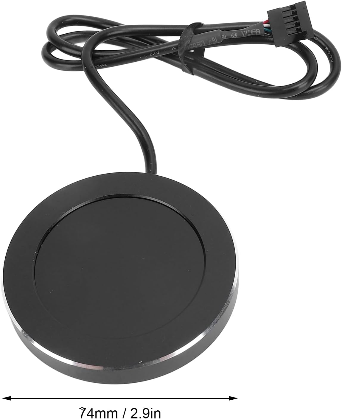 2.1" AIO Display Screen, Computer Temp Monitor CPU Cooler LCD Display for CPU Liquid Cooler, 480X480 round PC Sensor Panel for PC Computer Accessories image number 3