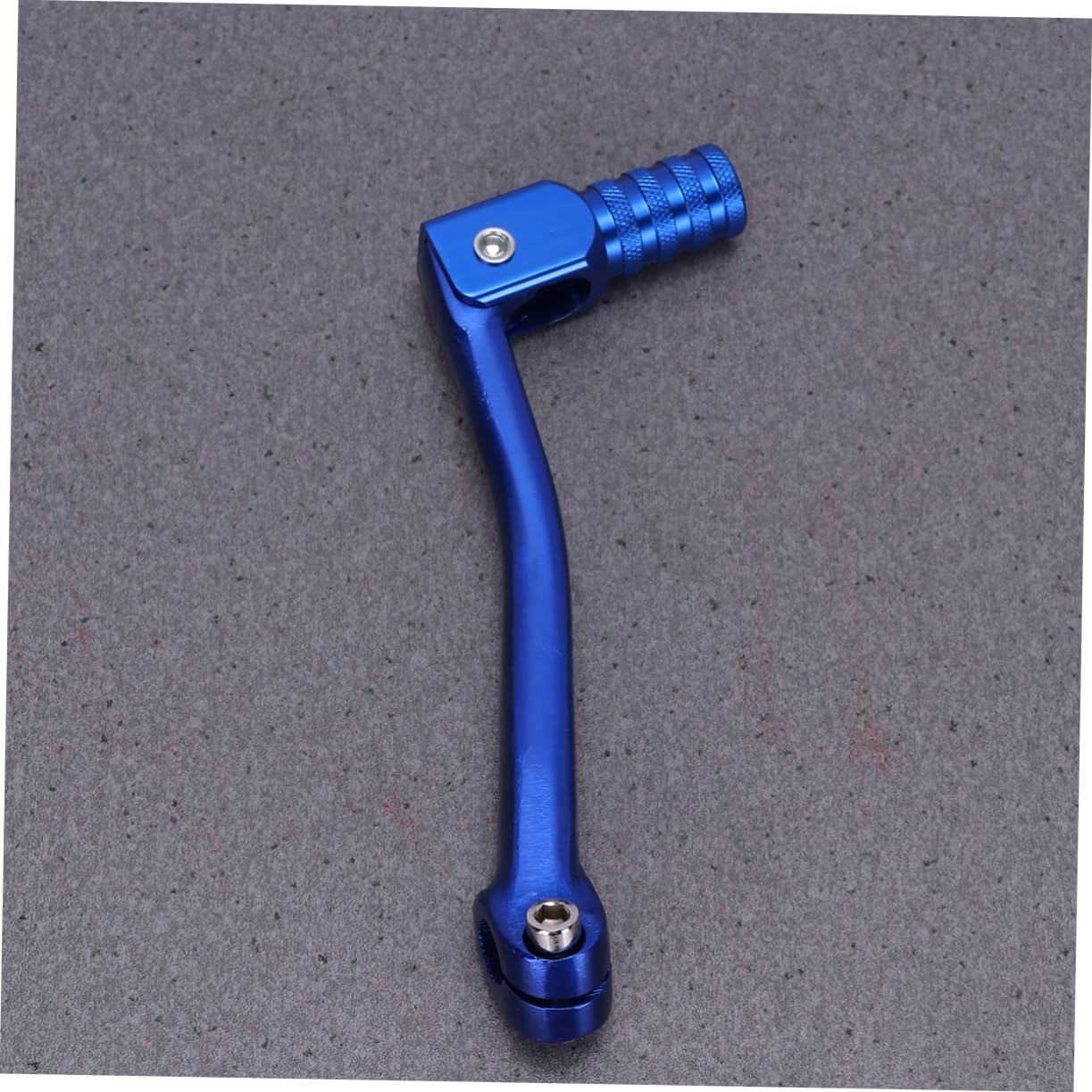 CNC Aluminum Folding Motorcycle Gear Lever Blue Motorbike Lever Folding ATV Dirt Bike Gear - Blue image number 2