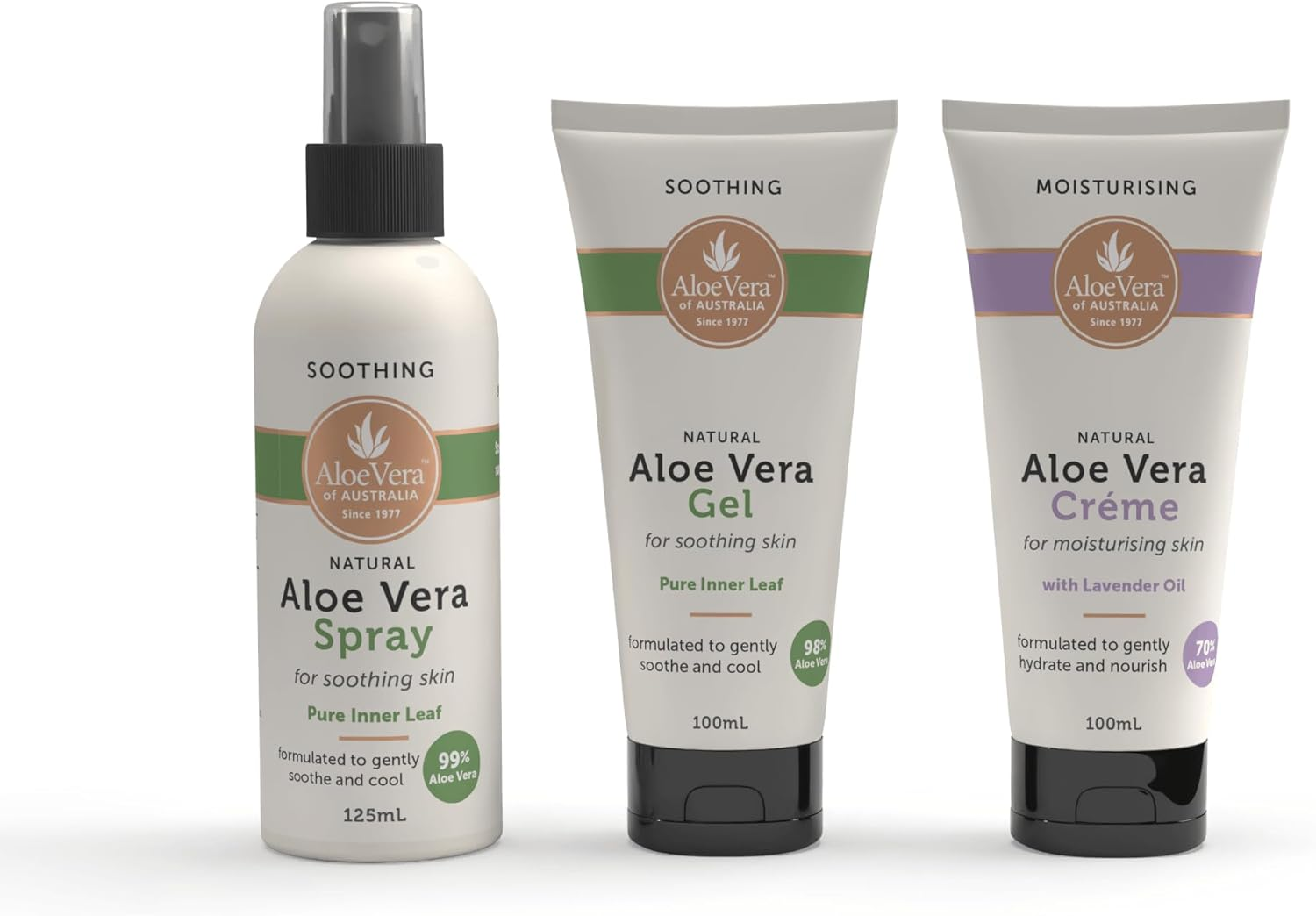 Aloe Vera Creme with Lavender Tube 70% 100Ml image number 1