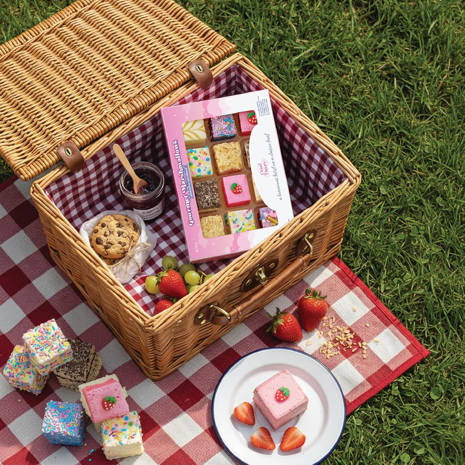 Cloud Theory Celebration Assortment Gourmet Marshmallow Pack (12 Piece Box) image number 5