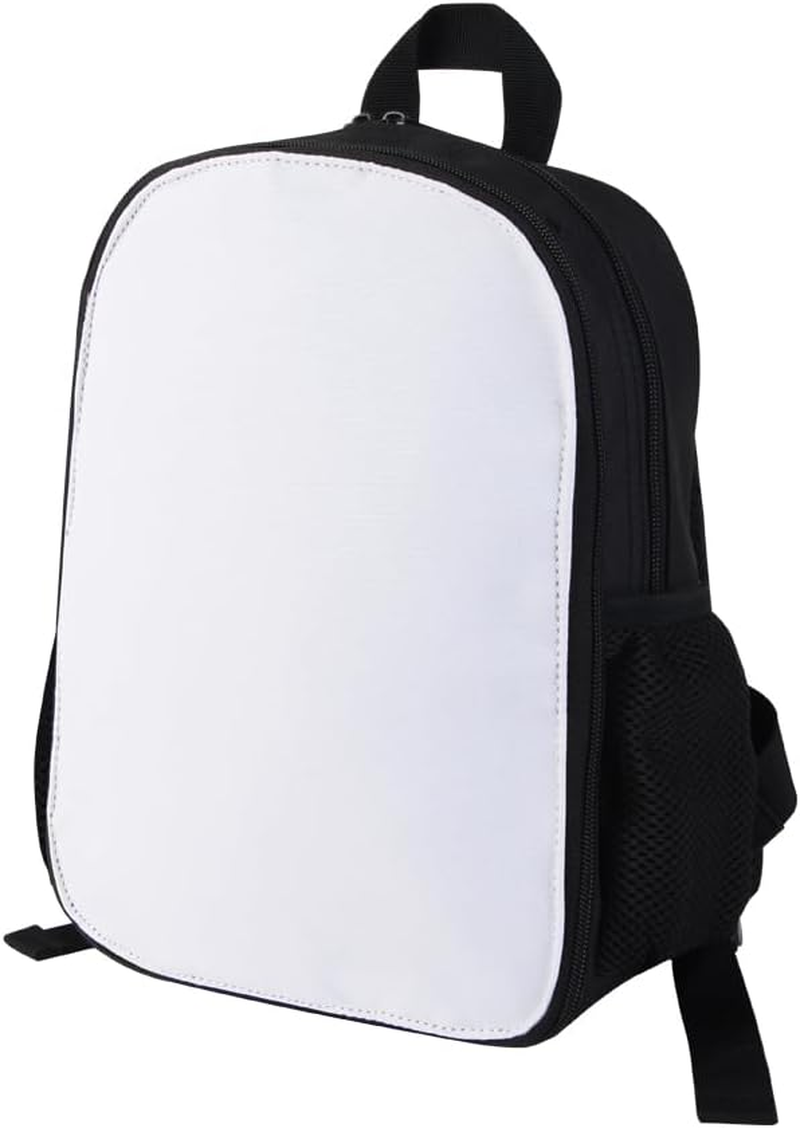 Dispalang Heat Transfer Sublimation Kids Backpack DIY Blank School Bag Small Bagpack for Printing Drawing for Kindergarten