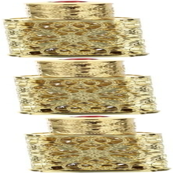 3Pcs Engraved Perfume Essential Oil Storage Bottle Elegant Hollow Design Leak Aromatherapy Crafts Travel Use image number 6