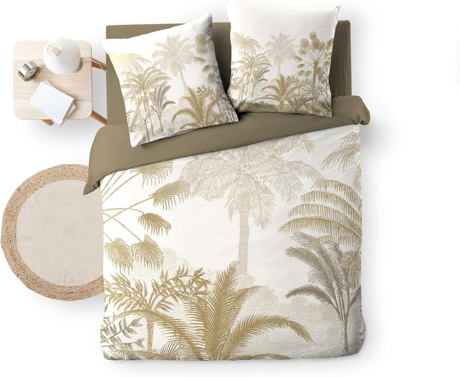 Douceur D'Int&eacute;rieur, 3-Piece Bedding Set (260 X 240 Cm) Cocoty, 100% Cotton image number 4