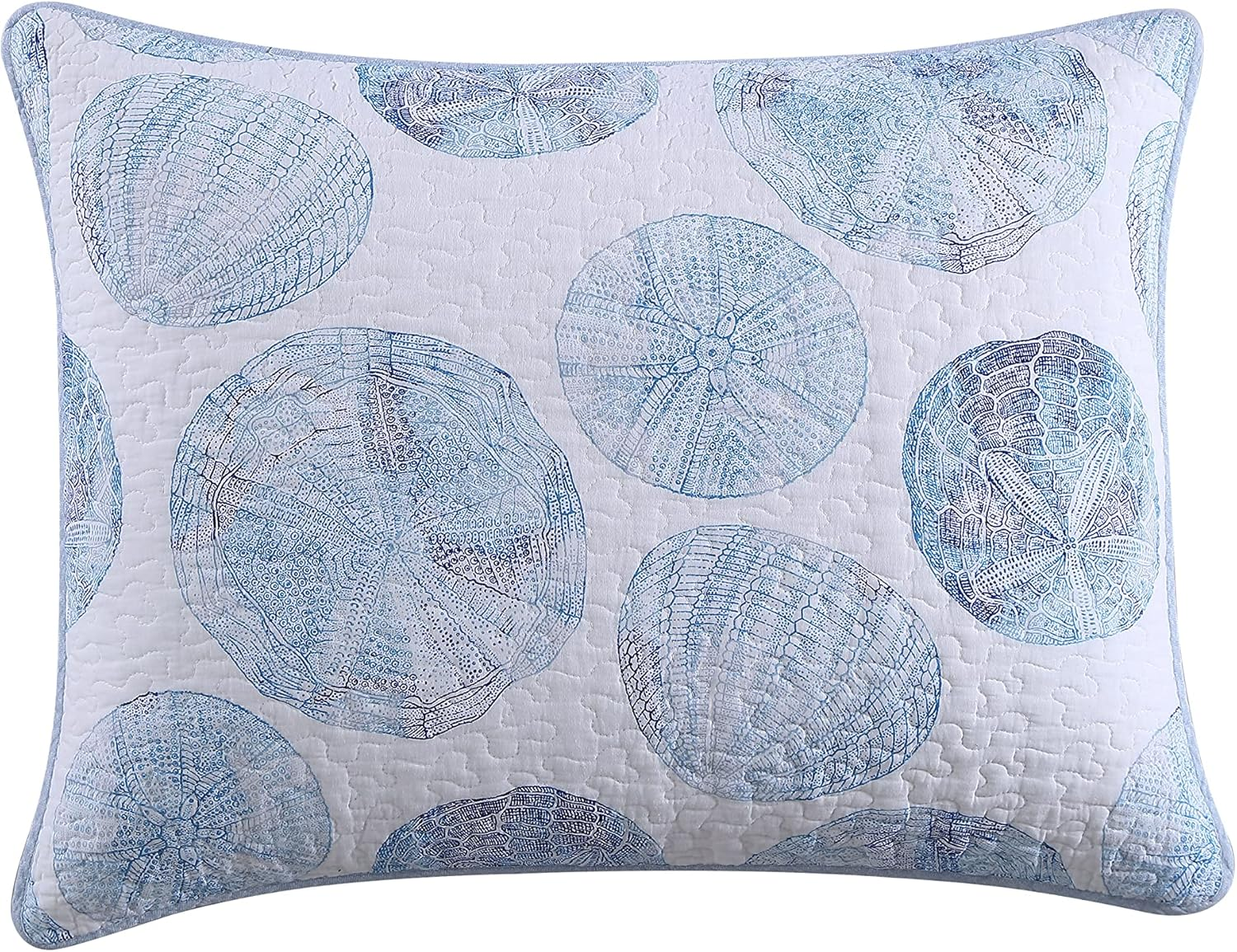 Tommy Bahama - Queen Quilt Set, Reversible Cotton Bedding with Matching Shams, Lightweight Home Decor for All Seasons (Ocean Isle Blue, Queen) image number 2