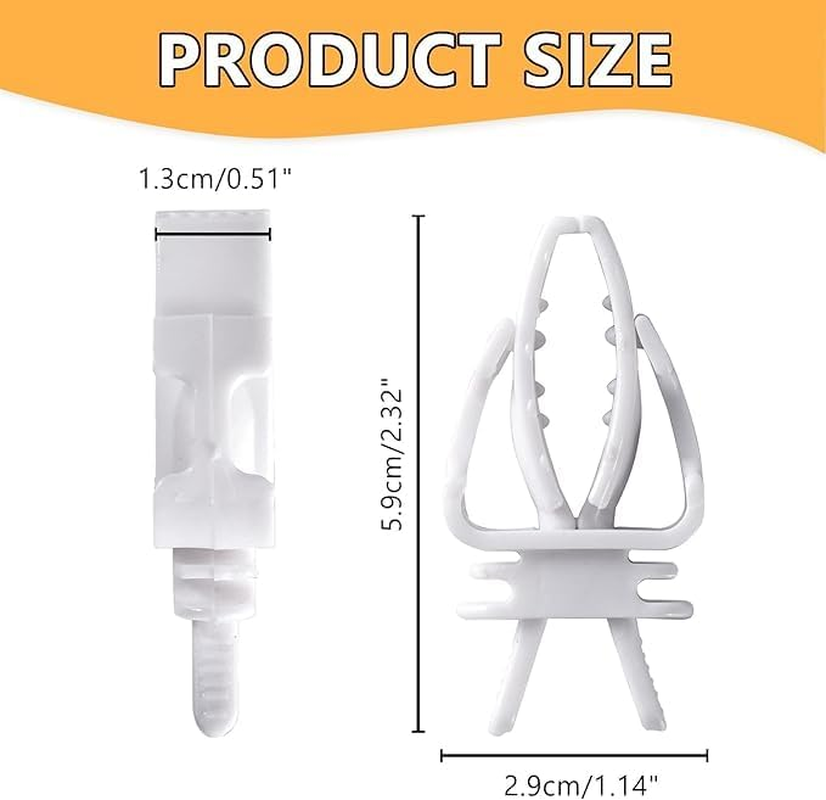 20Pcs White Bird Snack Holder for Fruit Vegetable Treat Food Clips Easy to Install for Cage Feeder for Small Parrots Bird Feeders,Bird Feeders,Feeding and Watering Supplies image number 6