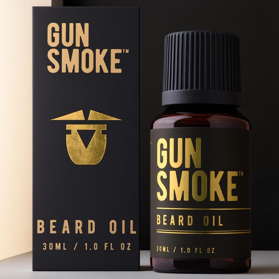 Beard Oil by Beardcare &ndash; Conditioning Oil for Beards, Goatees & Moustaches (30Ml) &ndash; Jojoba & Argan Oil Softener to Stop Itch and Enhance Softness (30, Gun Smoke) image number 3