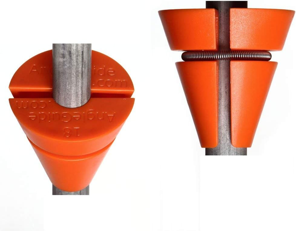 Wedgek AZ4 Angle Guides Combo, Blue for Sharpening Stones, Orange for Rods image number 4