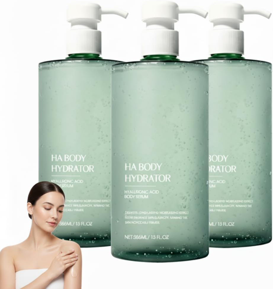 Hyaluronic Acid Body Serum, Refreshing with Nourishes Firming and Elasticity Boosts Body Lotion, Winter Hydrator Body Serum Hyaluronic, Deep Moisturization Lightweight Non-Greasy Body Lotion (1PCS)