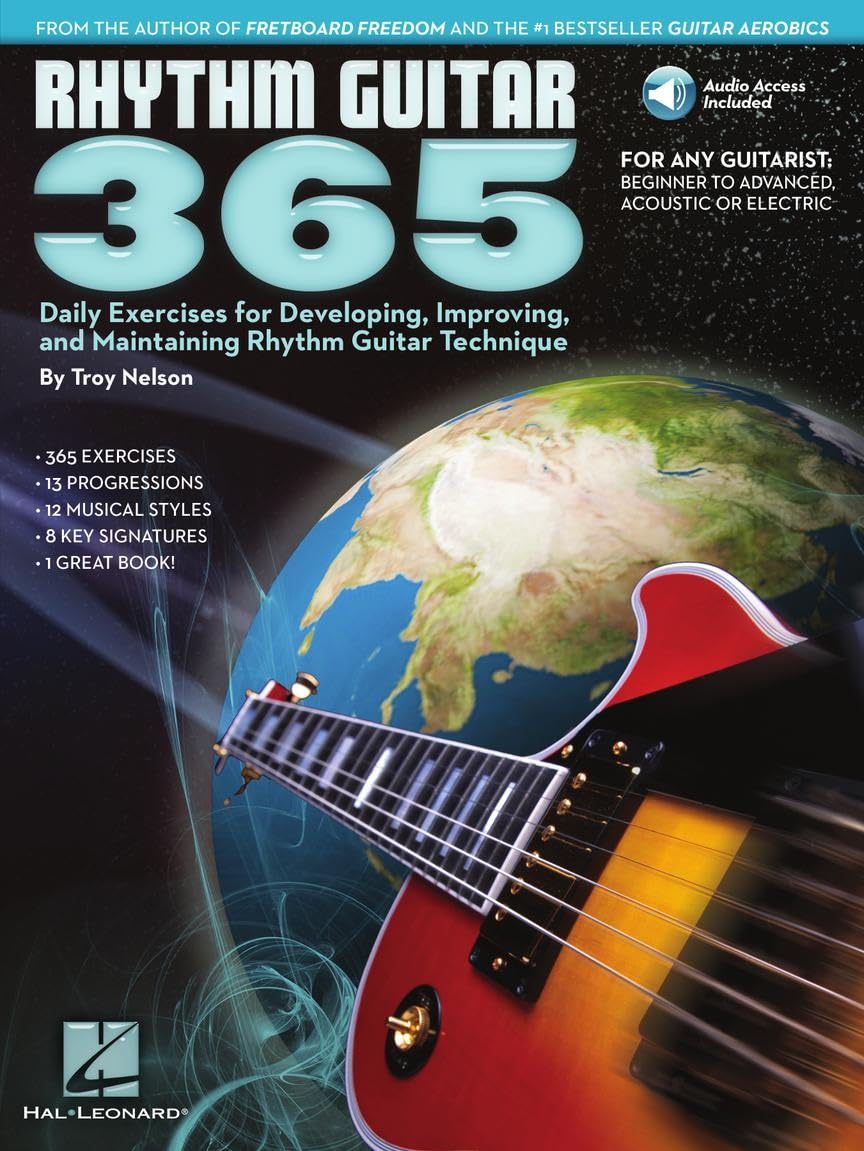 Rhythm Guitar 365 Book/Online Audio: Daily Exercises for Developing, Improving and Maintaining Rhythm image number 5