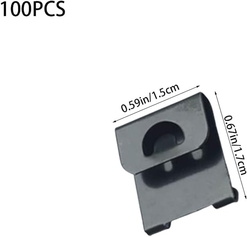 Limcryspp 100PCS Shaped Photo Album Frame Metal，Photo Frames Hanger Hooks for Home Office Wall Mount Album image number 1