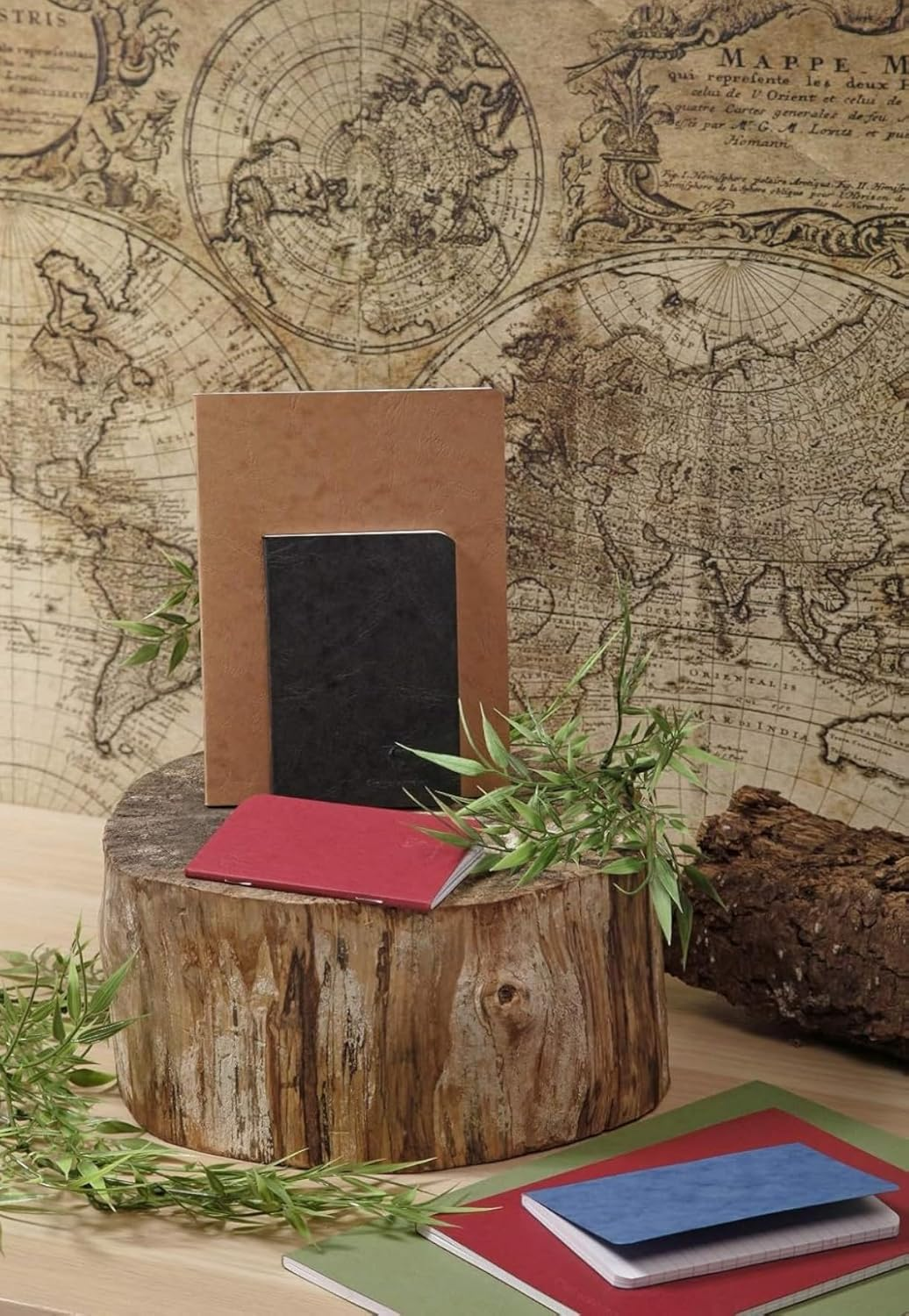 Clairefontaine Clothbound Notebook, Blue, 1 (CR-795464), 6" X 8.25" image number 2