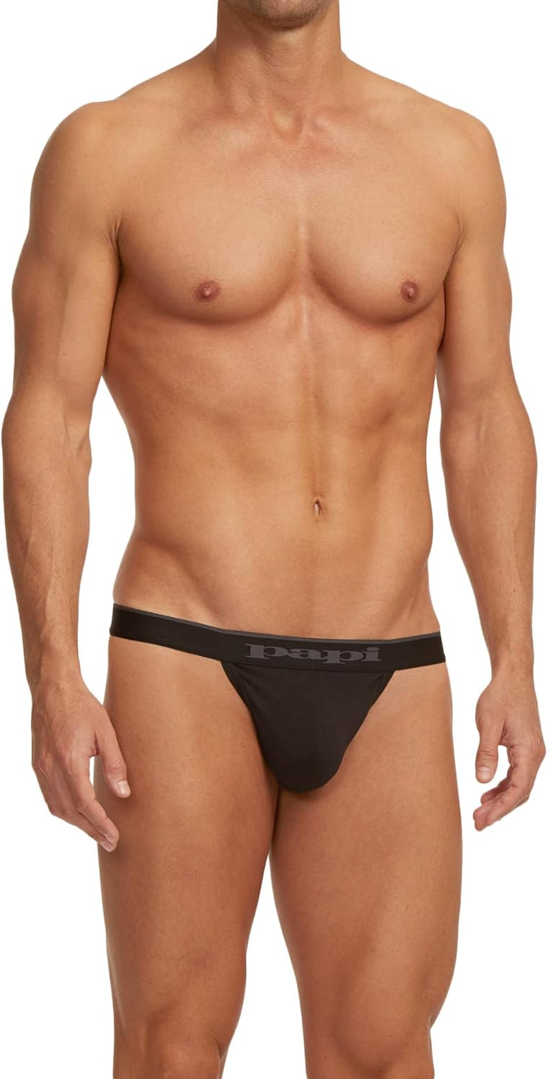 Papi Men'S 3-Pack Cotton Stretch Thong image number 5