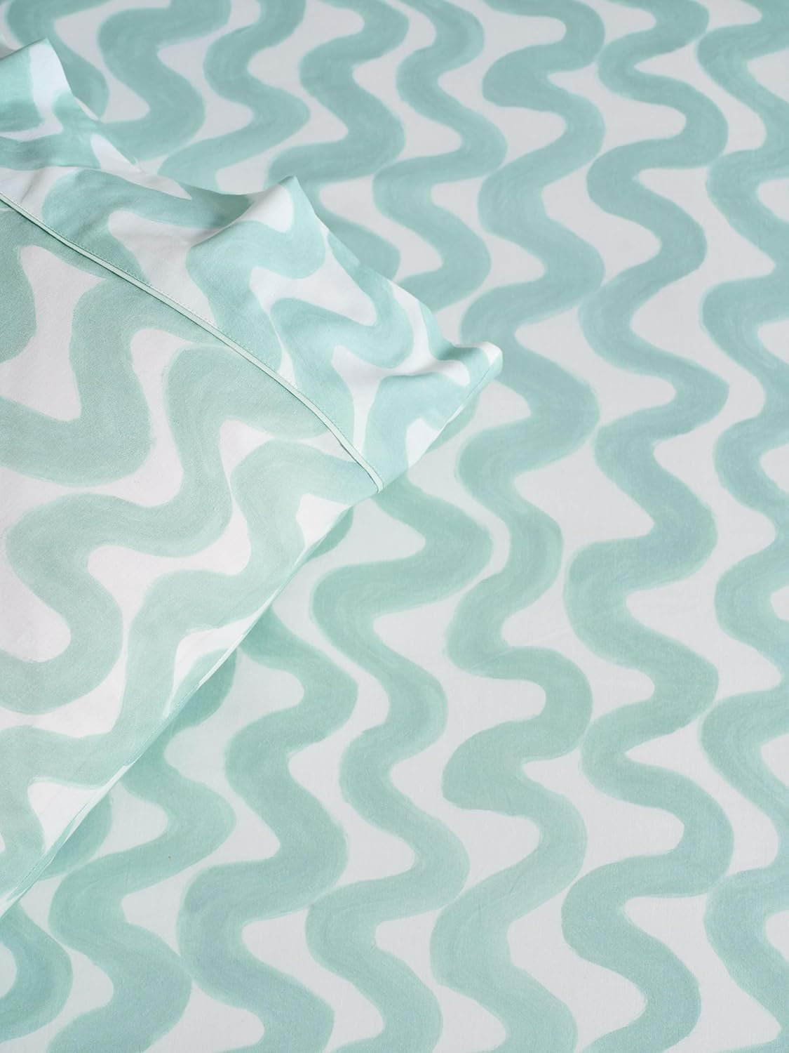 Linen House Kids Wiggle Wiggle King Single Bed Fitted Sheet + Pillowcase Set image number 3