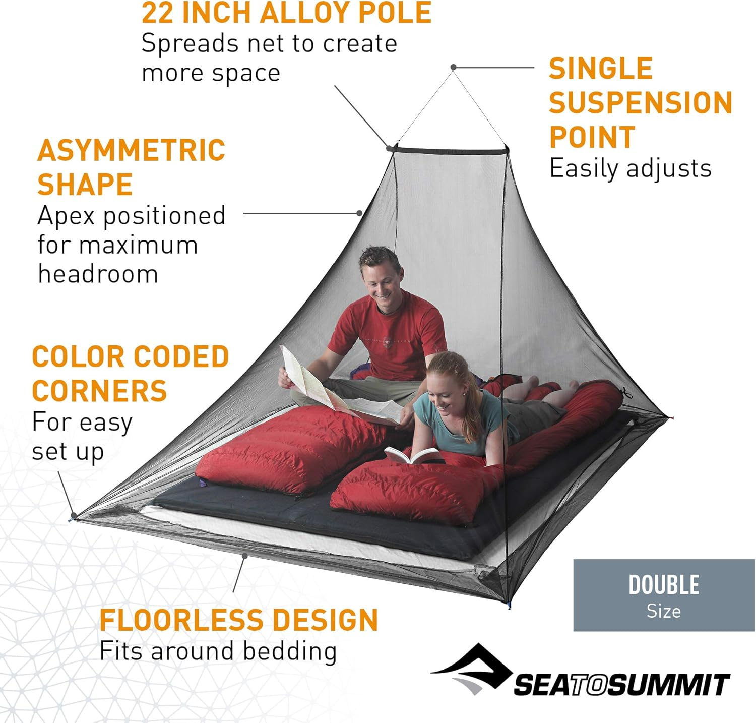 Sea to Summit Mosquito Pyramid Net image number 5