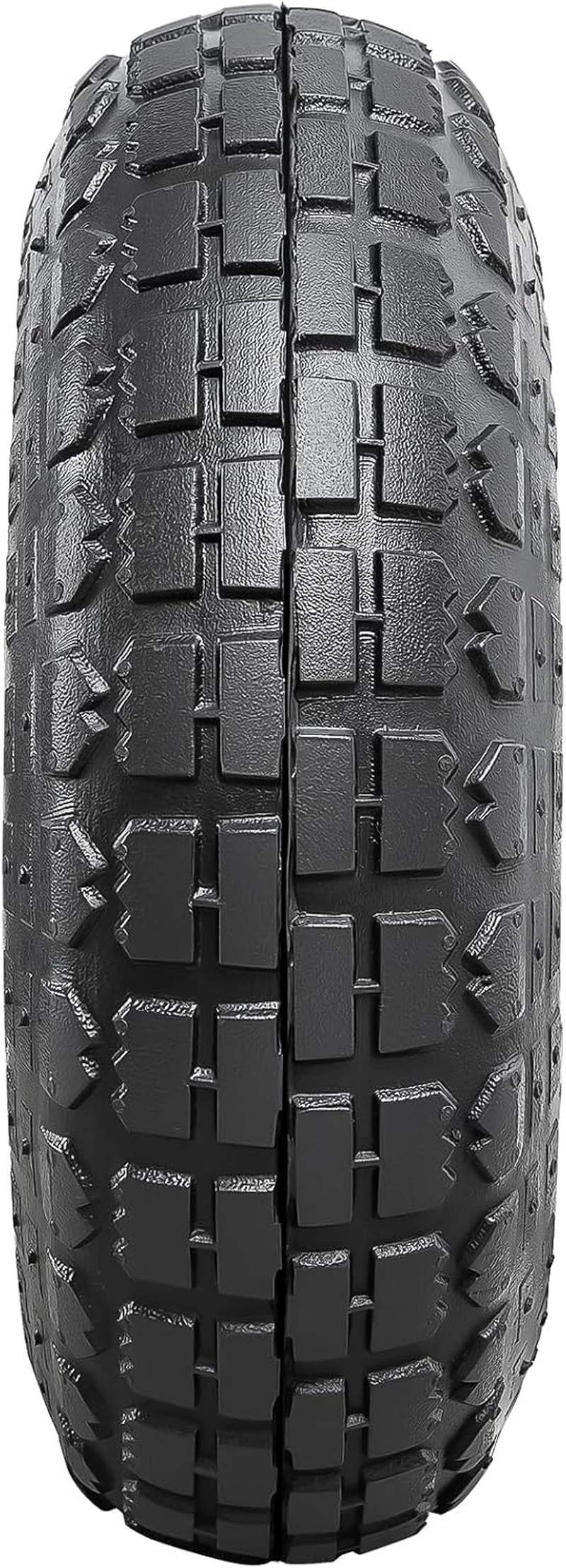 Paowin 2 Pcs,4.10-4 Tire,3.50-4 Tyre,4.10/3.50-4 Tires,Compatible with 4.10-4 3.50-4 Hand Truck/Wheelbarrow/Lawn Mower Tire,Pt-044 image number 6
