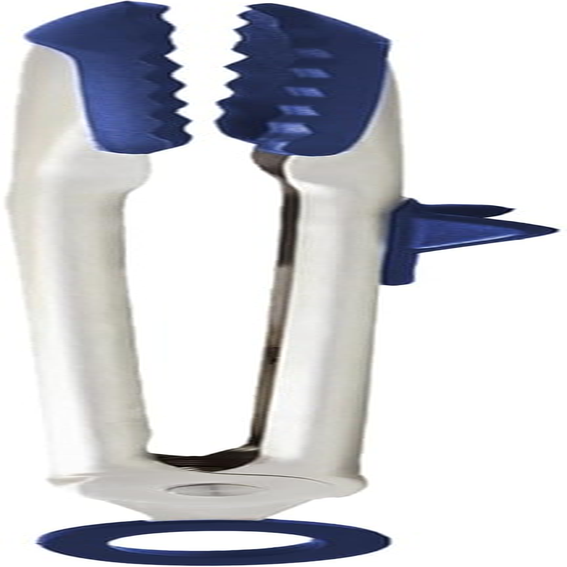 Tovolo Tip Top Tongs, Easy-Grip Kitchen Tongs for Cooking with Silicone Tips, Easy Locking Mechanism, Cooking Utensil with Resting Foot, Heat-Resistant & Bpa-Free Silicone Tips, Deep Indigo