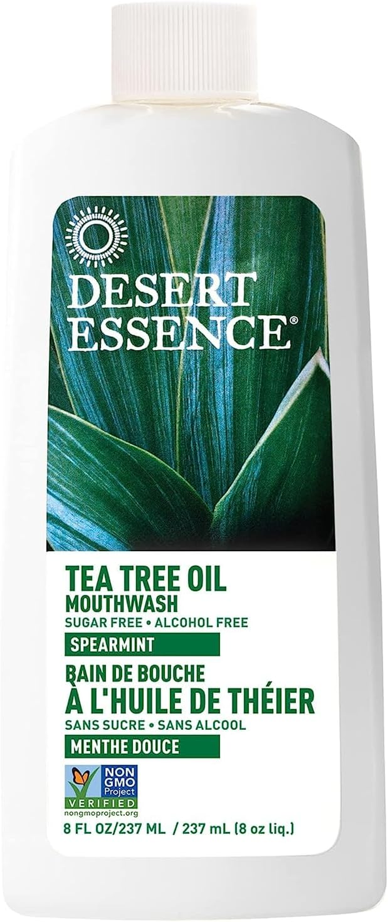 Desert Essence - Natural Refreshing Tea Tree Oil Mouthwash - 8 Fl. Oz. image number 5