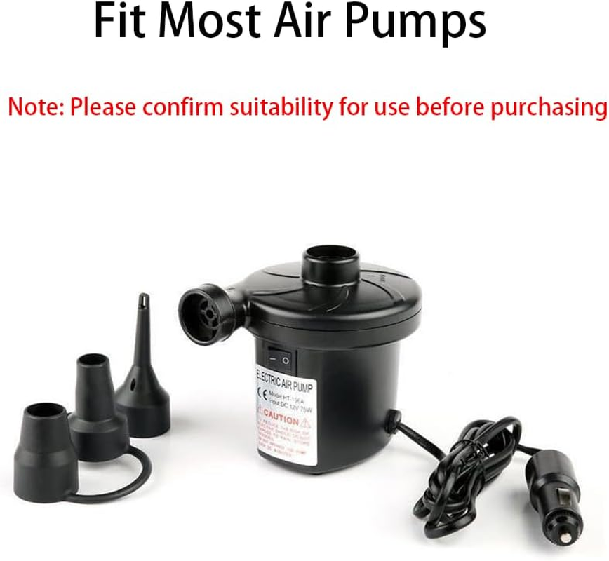 Air Pump Nozzles, 3 Pack Inflatable Pump Nozzles Head, Air Pump Inflator Adaptor Accessory for Partial Air Bed, Air Mattress Etc image number 6