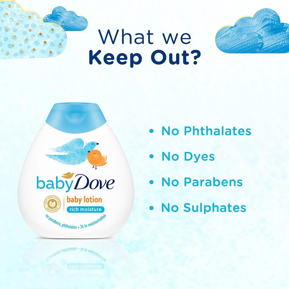 Baby Dove Rich Moisture Baby Lotion 400 Ml